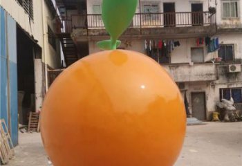 仿真橙子雕塑廠家 現代擺件 創意橙子雕塑價格
