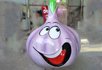 幾何大蒜雕塑廠家 戶外小品 現(xiàn)代大蒜雕塑價(jià)格