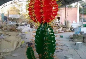 大型仙人掌雕塑廠家 抽象小品 戶外仙人掌雕塑規格