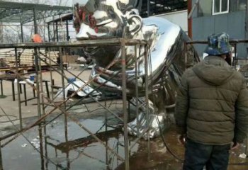 鍛造兒童雕塑廠家 公園小品 戶外不銹鋼兒童雕塑定做