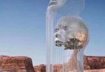 歐式少女雕塑廠家 抽象擺件  現(xiàn)代不銹鋼少女雕塑廠