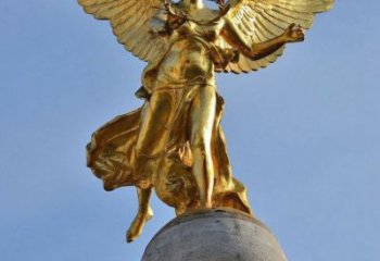 鍍金天使雕塑廠家 鑄造擺件  不銹鋼廣場(chǎng)天使雕塑特點(diǎn)