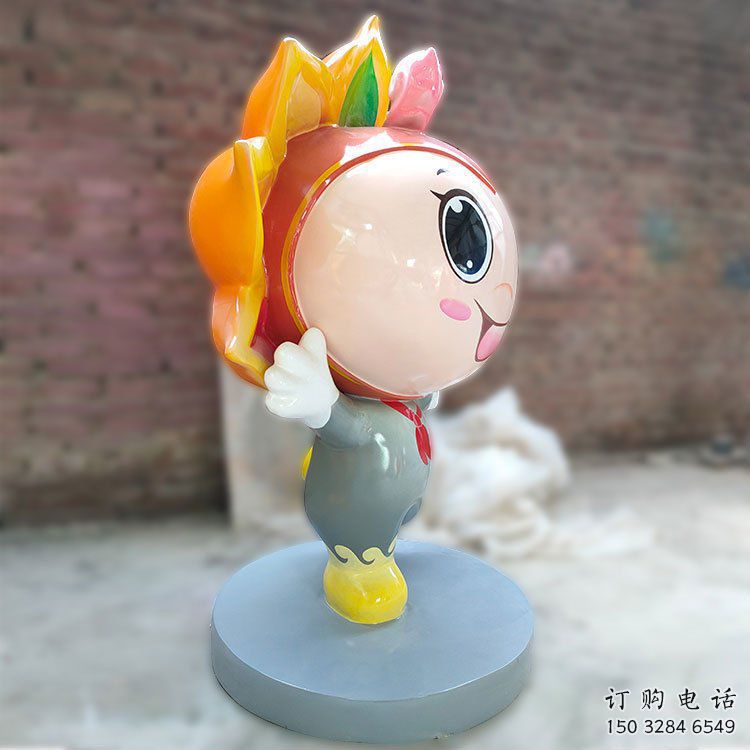 廣場笑臉雕塑廠家 創意小品  現代笑臉雕塑廠