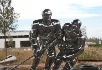 中式老頭雕塑廠家 現代公園小品 鏡面不銹鋼老頭雕塑廠