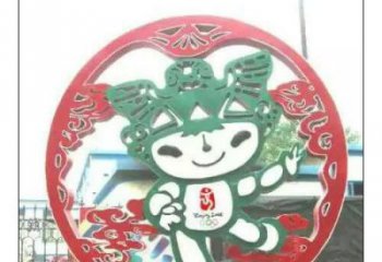 大型福娃雕塑廠家 鍛造小品  創(chuàng)意不銹鋼福娃雕塑定制