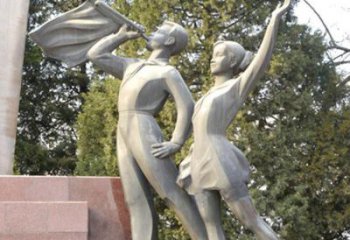 公園讀書雕塑廠家 戶外擺件  大型不銹鋼讀書雕塑廠