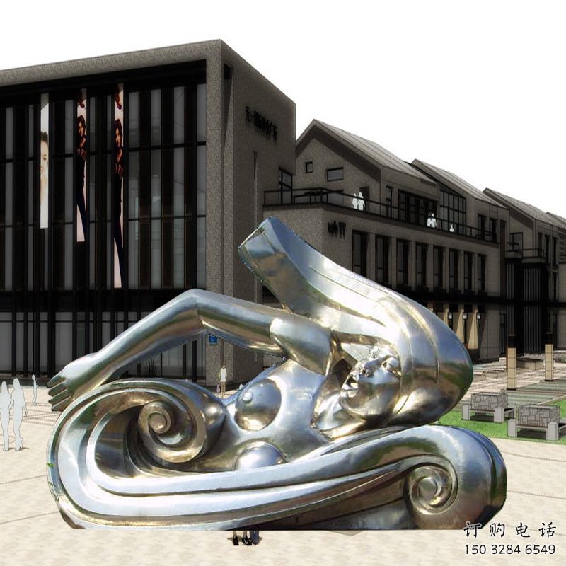 廣場母親雕塑廠家  鏡面小品  大型不銹鋼母親雕塑廠