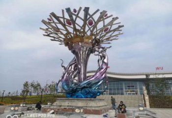 現(xiàn)代仙女雕塑廠家 大型別墅區(qū)擺件   廣場不銹鋼仙女雕塑價(jià)格