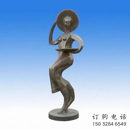 戶外仕女雕塑廠家 園林小品   抽象仕女雕塑加工廠