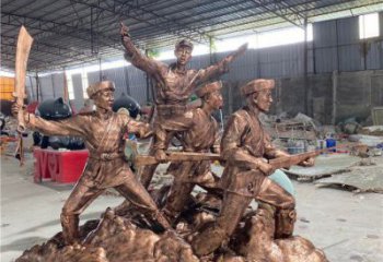 仿古戰(zhàn)士雕塑廠家 草地小品 房地產(chǎn)戰(zhàn)士雕塑廠
