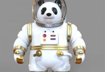 戶外宇航員雕塑廠家 噴漆小品  創(chuàng)意宇航員雕塑生產(chǎn)