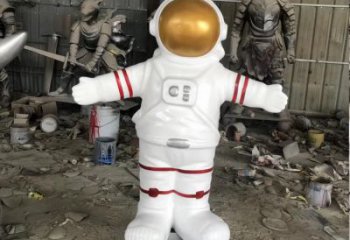 廣場(chǎng)宇航員雕塑廠家  創(chuàng)意小品  大型宇航員雕塑定制
