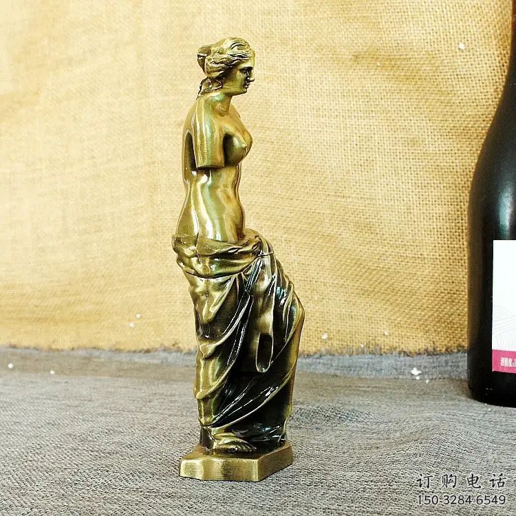 現代維納斯雕塑廠家 大型擺件  戶外不銹鋼維納斯雕塑廠