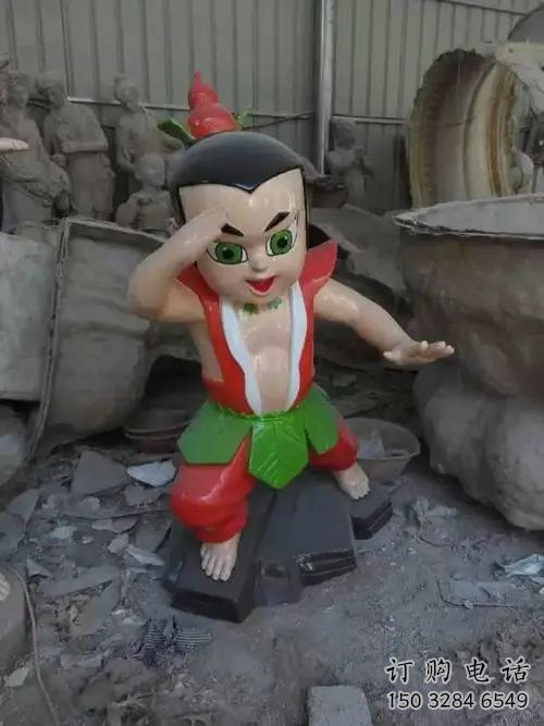 大型葫蘆娃雕塑廠家  公園小品  廣場葫蘆娃雕塑價格