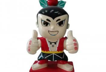 現代葫蘆娃雕塑廠家 大型別墅區擺件  彩繪葫蘆娃雕塑制作