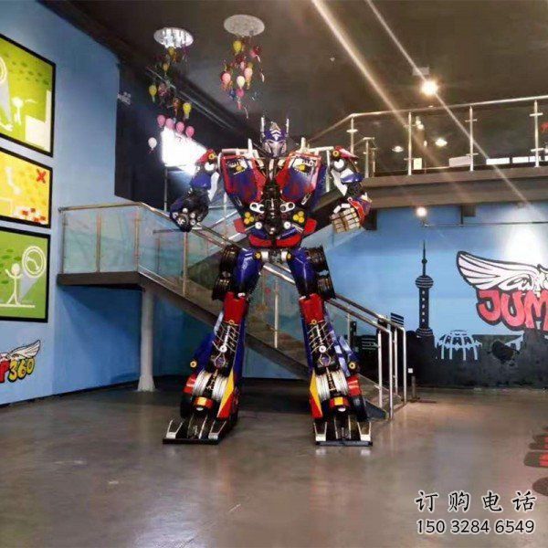 大型機器人雕塑廠家 鍛造小品 創意機器人雕塑廠