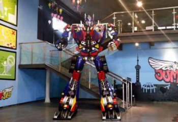 大型機器人雕塑廠家 鍛造小品 創意機器人雕塑廠