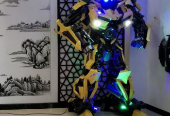 抽象機器人雕塑廠家 廣場小品  戶外機器人雕塑廠