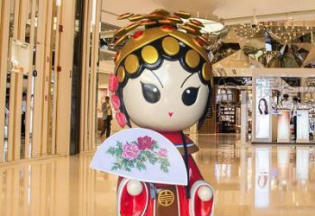 烤漆變臉雕塑廠家  現(xiàn)代創(chuàng)意小品  戶外變臉雕塑產(chǎn)品