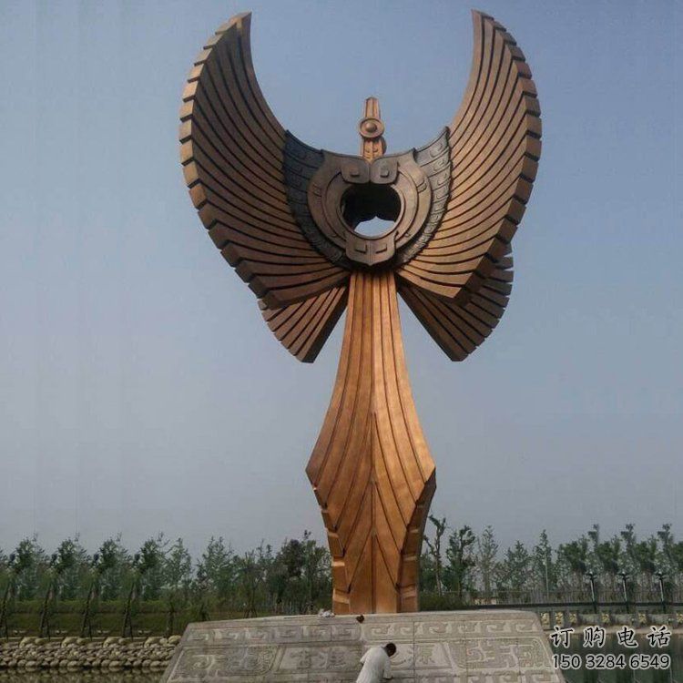 廣場地標雕塑廠家 創(chuàng)意小品  現代不銹鋼地標雕塑廠