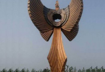 廣場地標雕塑廠家 創(chuàng)意小品  現(xiàn)代不銹鋼地標雕塑廠