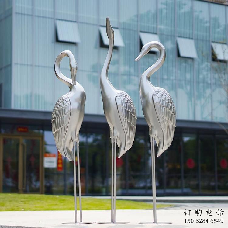 仿真仙鶴雕塑定做