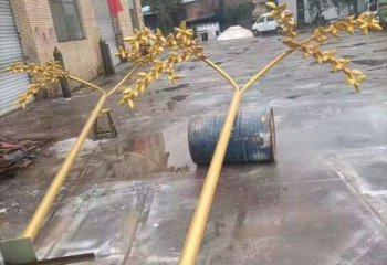 園林水稻雕塑加工廠家 城市廣場雕塑 步行街擺件