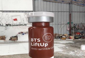 定制園林瓶子雕塑 田間彩繪雕塑 仿真雕塑擺件制作