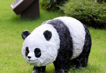 承接城市熊貓雕塑 風景區彩繪雕塑 抽象擺件雕塑