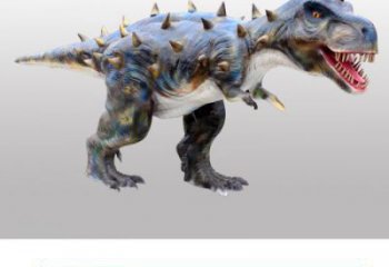 公園恐龍雕塑效果圖 酒店門口雕塑 彩繪工藝擺件