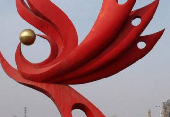 專做廣場鳳凰雕塑廠家 公園仿真雕塑 抽象擺件
