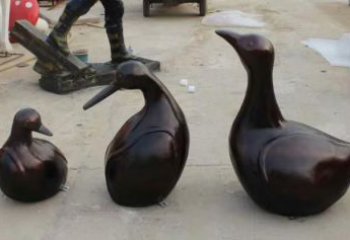 選定仿古天鵝雕塑 庭院彩繪雕塑 田間小品