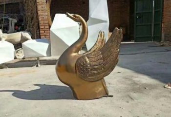 供應水景天鵝雕塑 風景區幾何雕塑 廣場小品