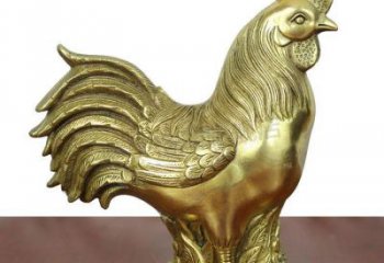 云南操場小雞雕塑，公園主題，鍍銅工藝