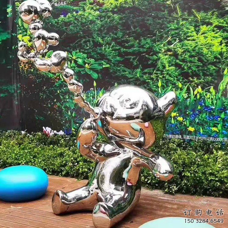 承接景區貓咪雕塑，鍍金歐式雕塑，鐵藝材質