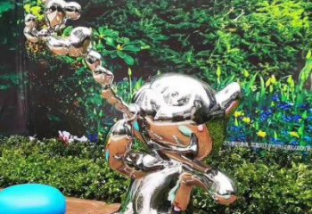 承接景區貓咪雕塑，鍍金歐式雕塑，鐵藝材質