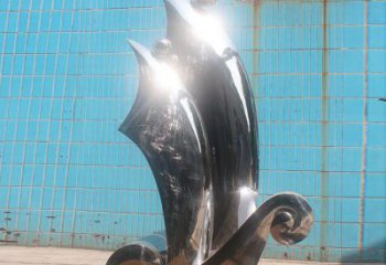 戶外景觀雕塑供應廠，鍍銅帆船雕塑，鏡面工藝