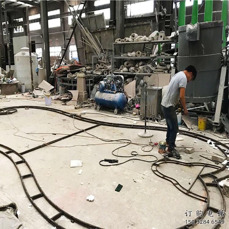 制作大門口扇子雕塑廠家 發(fā)光公園雕塑 仿真扇形雕塑