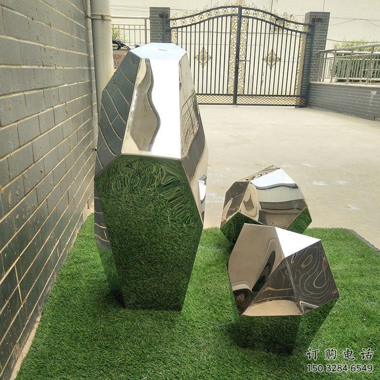 大門口石塊雕塑 發光公園石頭雕塑 仿真景觀石雕塑