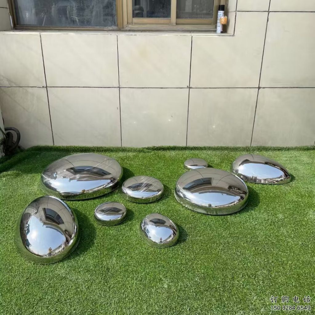 大型石塊雕塑 歐式步行街石頭雕塑廠家 彩繪景觀石雕塑