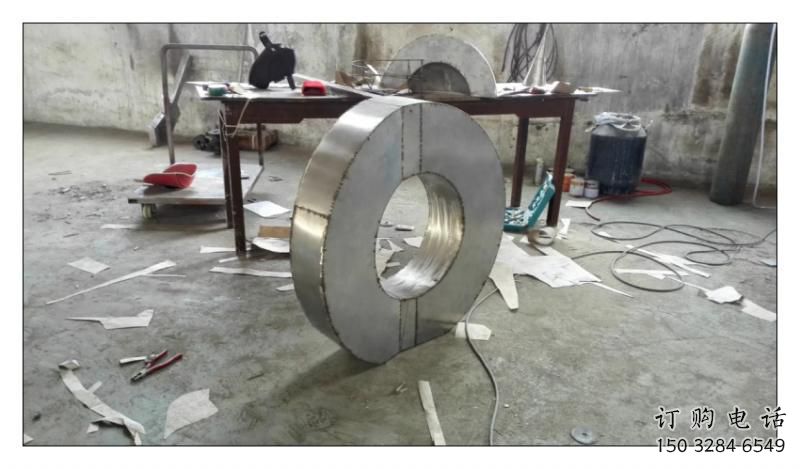 園林音符雕塑實景圖 大型景觀小品 中式雕塑