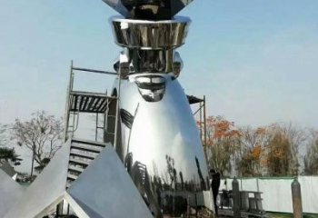 啞光指環(huán)雕塑效果圖 拉絲標識雕塑 步行街戒指環(huán)雕塑