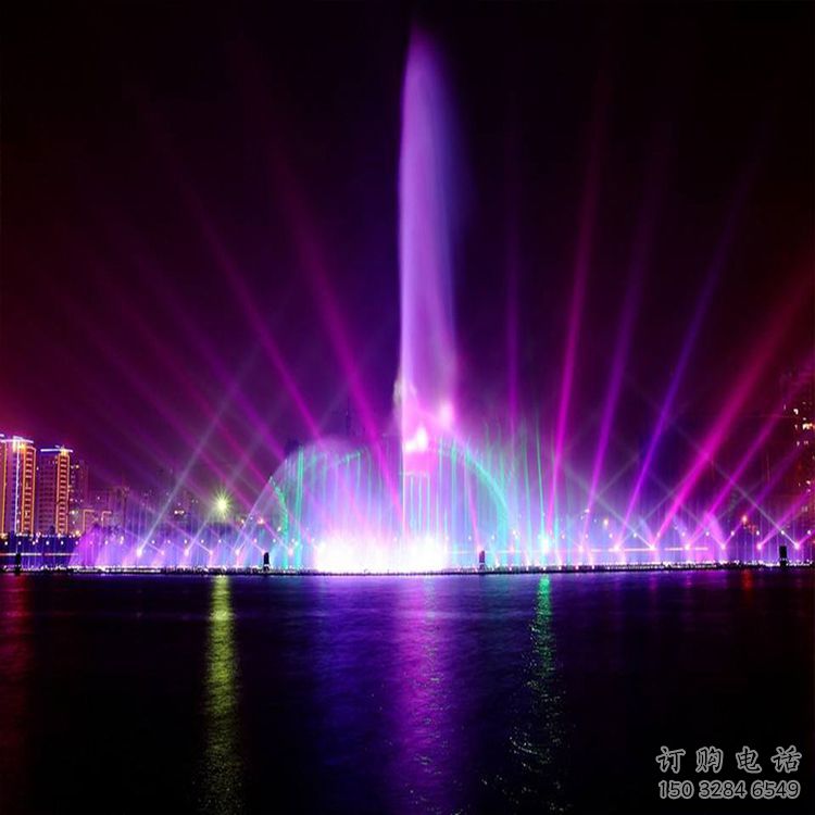 加工噴泉雕塑，燈光數控效果，廣場水景雕塑