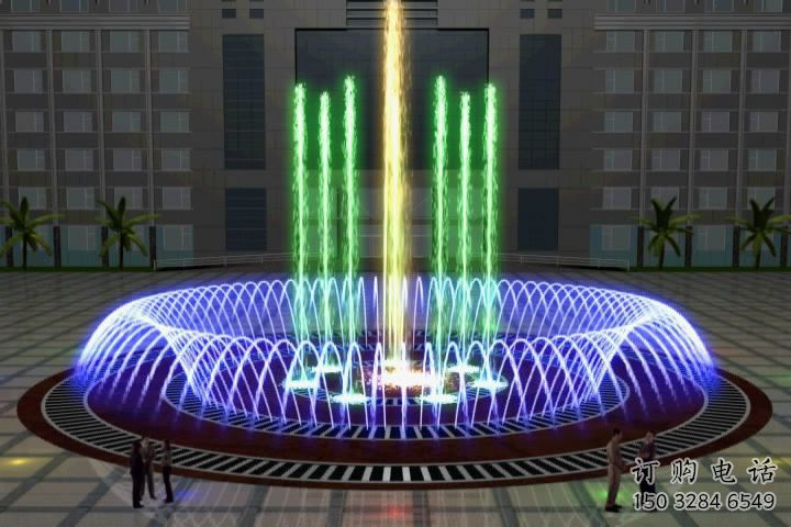 通用噴泉雕塑，燈光數控效果，大型噴泉雕塑制作廠家