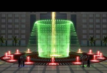 制作噴泉雕塑，燈光數控效果，公園噴泉雕塑廠家