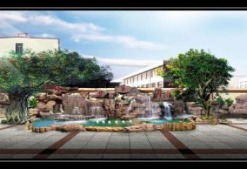 公園漂浮噴泉雕塑，水景藝術(shù)噴泉雕塑生產(chǎn)