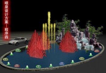 涌泉漂浮噴泉雕塑,水景藝術噴泉雕塑加工