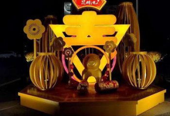 春字雕塑承接，城市裝飾，大型不銹鋼春字雕塑生產(chǎn)商