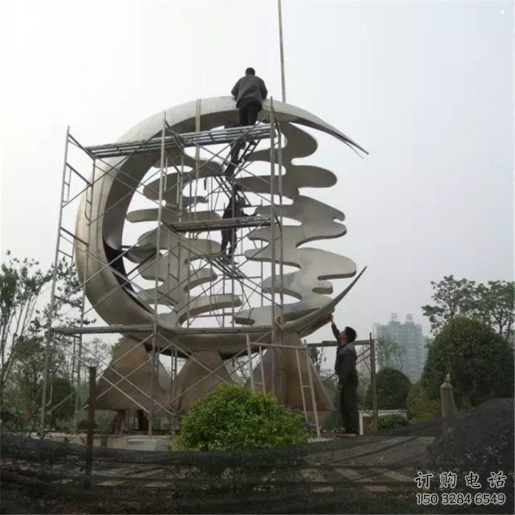 喜字雕塑景觀(guān)精選，中式工藝，藝術(shù)不銹鋼喜字雕塑供給