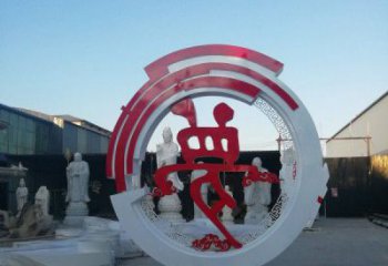 夢字雕塑標準，彩鋼制作，不銹鋼夢字雕塑優(yōu)價